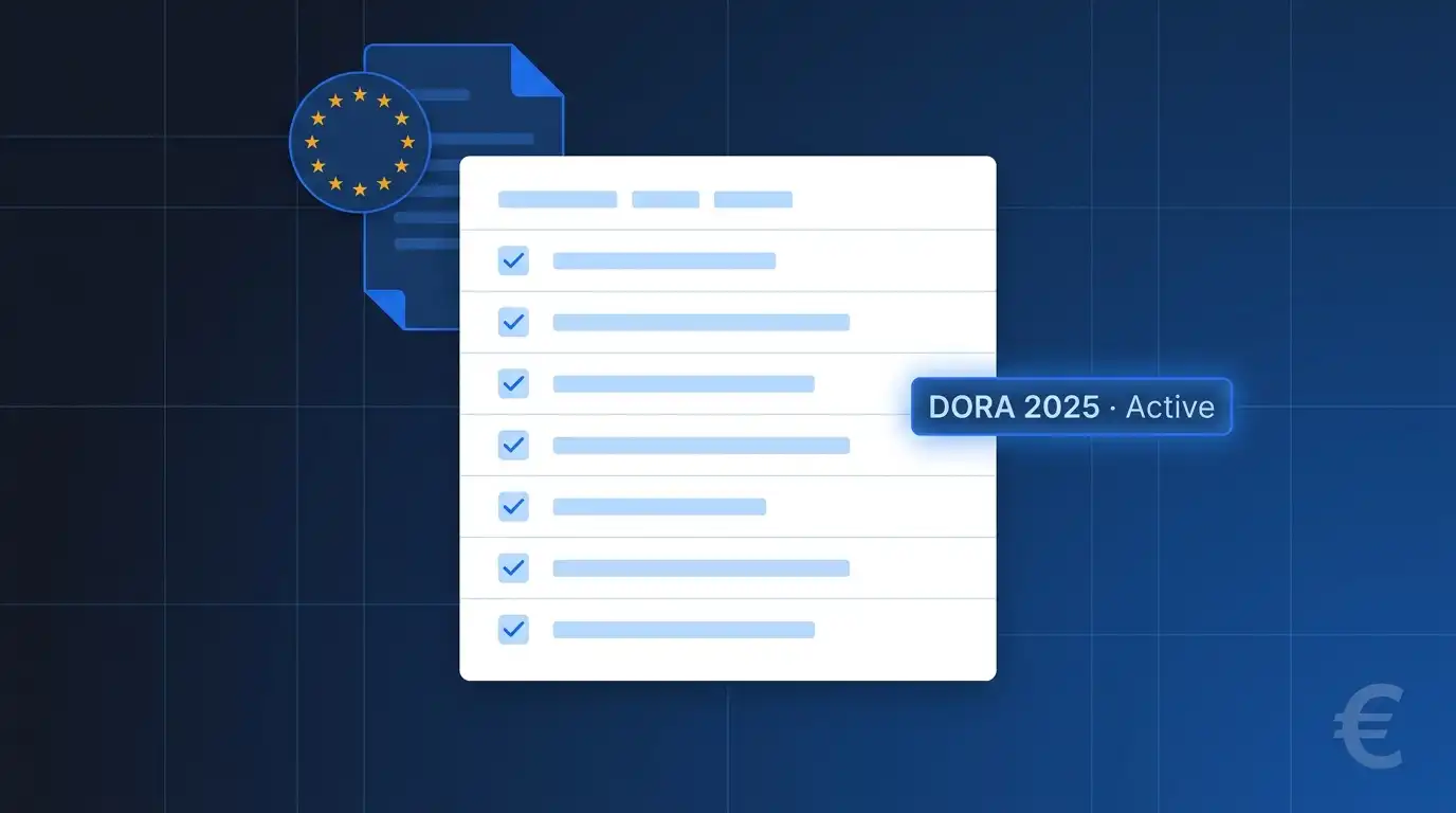 DORA Compliance for Fintech: KYC Vendor Checklist 2026